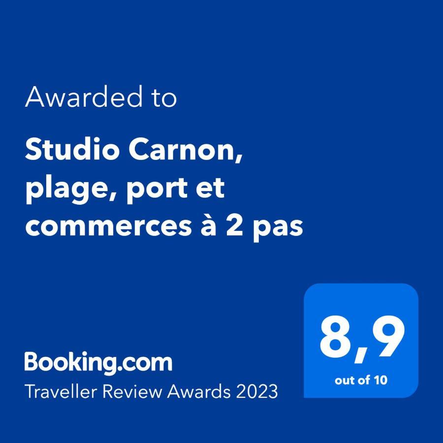 Studio Carnon, Plage, Port Et Commerces A 2 Pas Dış mekan fotoğraf